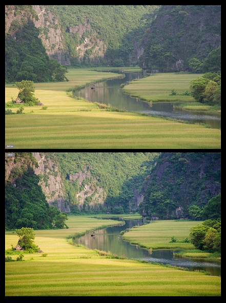 Hậu kỳ làm trong ảnh