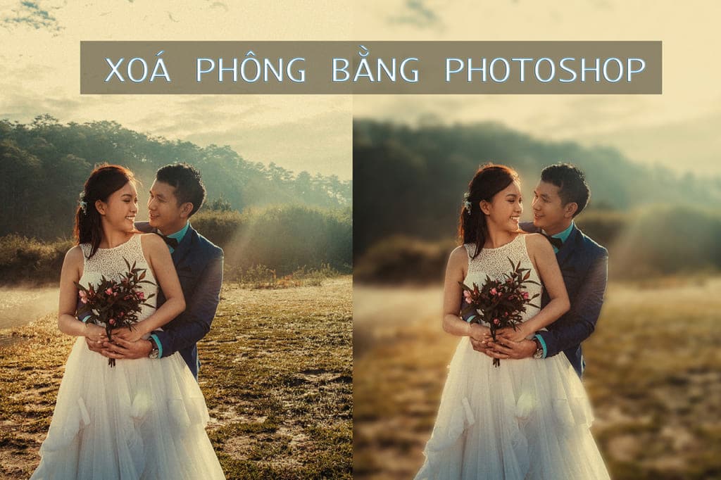 Xóa phông bằng Photoshop